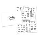 CALENDAR PAD,70x47mm (3x2") No.7 Box 2024