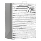 GIFT BAG,Silver Celebration Stars (Large) (Was 1.49)