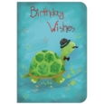 BIRTHDAY CARDS,6's Tortoise in Bowler Hat (Was 1.15)