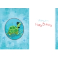 BIRTHDAY CARDS,6's Tortoise in Bowler Hat (Was 1.15)