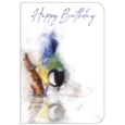 BIRTHDAY CARDS,6's Blue Tit