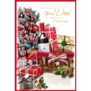 XMAS CARDS,Dad 6's Wine & Presents
