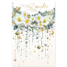 XMAS CARDS,Daughter 6's Floral Garland