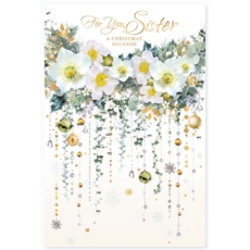 XMAS CARDS,Sister 6's Floral Garland
