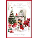 XMAS CARDS,Special Couple 6's Festive Living Room