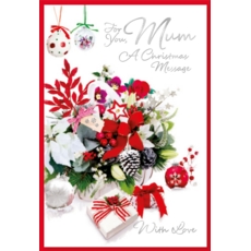 XMAS CARDS,Mum 6's Table Decoration & Baubles