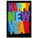XMAS CARDS,New Year 6's 3D Text