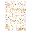 XMAS CARDS,New Year 6's Stars & Streamers