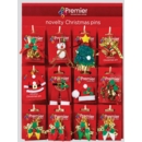 BADGES,Xmas Assorted CDU