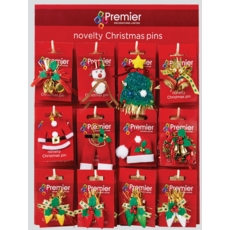 BADGES,Xmas Assorted CDU