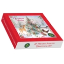 BOXED CARDS,Prem,Square 12's O Christmas Tree' (Was 5.99)