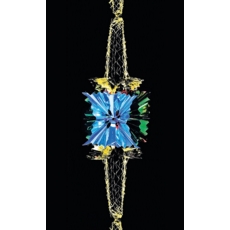 GARLAND,Multi Coloured Foil 20 cmx2.7m H/pk(4 Sect)(Was 3.99)