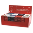 XMAS BOXED CARDS, Foiled 14's 2 Designs per box. CDU