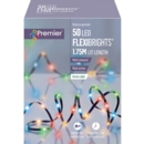 LIGHTS,LED Flexibright Multi Coloured 50's Battery Operated