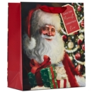 GIFT BAG,Merriest Santa (Medium)) (Was 0.99)