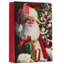 GIFT BAG,Merriest Santa (Extra Large)( (Was 1.69)