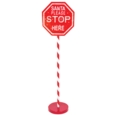SIGN,Santa Stop Here 1M Light Up (Was 29.99)