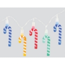 LIGHTS,LED Candy Cane Multi Coloured 20's