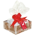 LUXURY HAMPER KIT, Inc Shred Tissue, Wrap & Bow (Was 3.99)