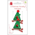 HAIR CLIPS,Christmas 2 Designs (Was 1.49)