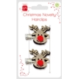 HAIR CLIPS,Christmas 2 Designs (Was 1.49)
