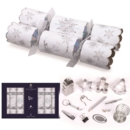 CRACKERS,32cm Silver & White 8's