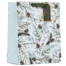 GIFT BAG,Winter Leaves (Large)(Sub) (Was 1.49)
