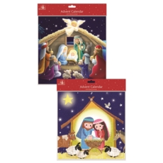 ADVENT CALENDAR,Large Nativity