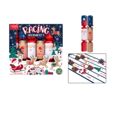 CRACKERS,30cm REINDEER RACING GAME, Pull Back 6's(Was 12.99)