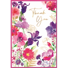 THANK YOU CARDS, 6's Floral