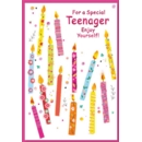 AGE CARDS,Teenager 6's Candles