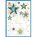 GREETING CARDS,Age 30 Male 6's Exploding Stars