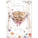 ANNIVERSARY CARDS, Your Teddies in Hammock
