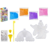 GLITTER SAND ART,Rainbow/ Unicorn,Sand&Glitter(Was 2.49)