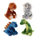 DINOSAURS, 4 Assorted 12cm CDU (Keeleco)