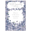 GREETING CARDS,Loss of Mum 6's Forget Me Nots