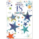 AGE 18 CARDS 6's Male Foil Stars