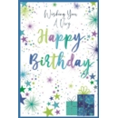 BIRTHDAY CARDS,6's Presents & Stars