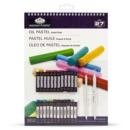 ARTIST PACK,24 Oil Pastels,2 Blending Stumps & 8 Sheet Pad