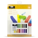 ARTIST PACK,18 Pastels & 6 Sheet Pad 120g/m2