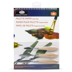 ARTIST PACK,Palette Paper & 3 Palette Knives 15 Sheet 58g/m2