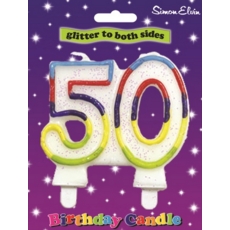 CAKE CANDLE,Age 50