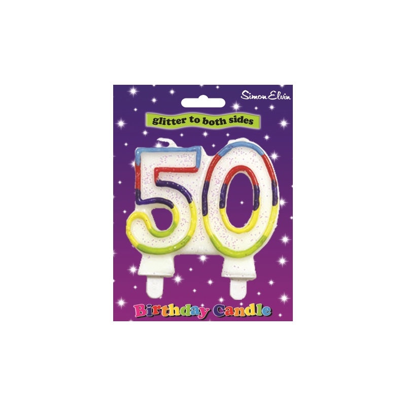 CAKE CANDLE,Age 50