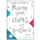 PASSED EXAM CARDS, 6's Text & Stars