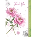 THANK YOU CARDS, 6's Common Peony