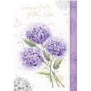 GREETING CARDS,Belated 6's Hydrangea