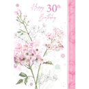 AGE 30 CARDS,Female 6's Multiflora Rose