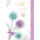 AGE 40 CARDS,Female 6's Alliums