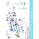 AGE 70 CARDS,Female 6's Spreading Bellflower