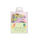 EASTER CRAFT PACK,Bunny Shapes,Pom Poms, Sticks & Gems